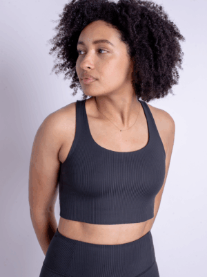 sharesto Rib Paloma Bra - Black