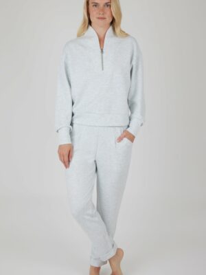 Softlite Zip Neck Pullover and Jogger Set