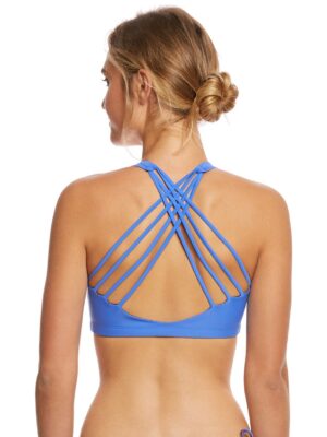 Onzie Chic Yoga Sports Bra Moonlight Blue