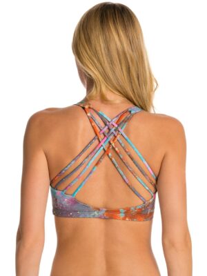 Onzie Chic Yoga Sports Bra Big Bang