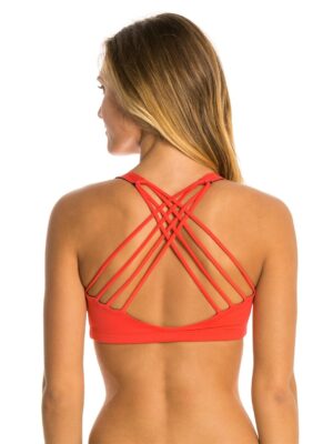 Onzie Chic Yoga Sports Bra Rose