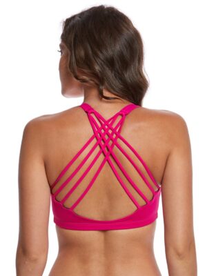 Onzie Chic Yoga Sports Bra Summer Rose