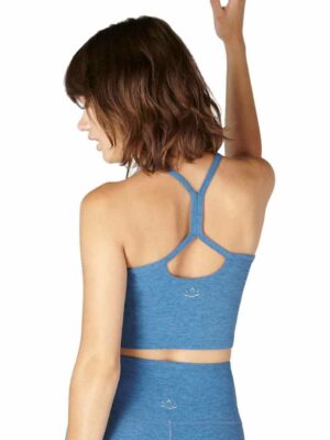 Beyond Yoga Spacedye Slim Racerback Cropped Tank Victory Blue/Blue Suede