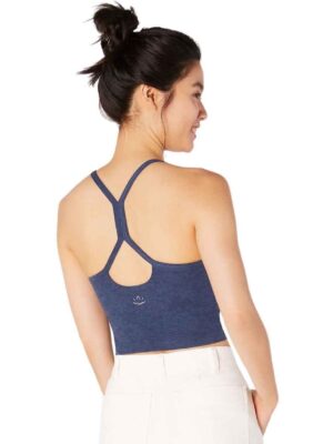 Beyond Yoga Spacedye Slim Racerback Cropped Tank Insignia Navy