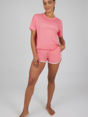 2 PC Boxy Tee and Running Short Set