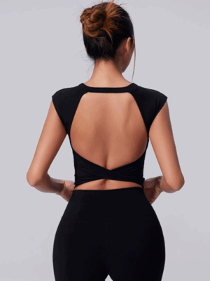Tee-shirt Noeud - Brassière Intégrée