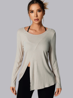 Tee-shirt Léger - Fendu - Christine