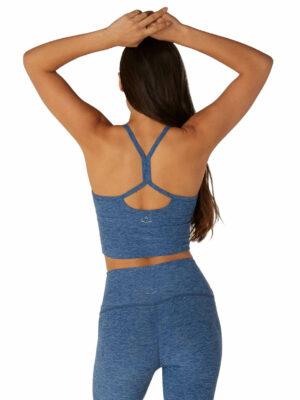 Beyond Yoga Spacedye Slim Racerback Cropped Tank Serene/Hazy Blue