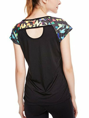 Sharesto Performance Women's Activewear Running Yoga Short Sleeve Tee