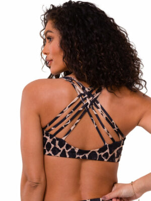 Onzie Chic Yoga Sports Bra Giraffe