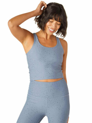 Beyond Yoga Keep it Simple Cropped Yoga Tank