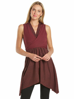 Everyday Yoga Wondrous Cheetah Wrap Dress