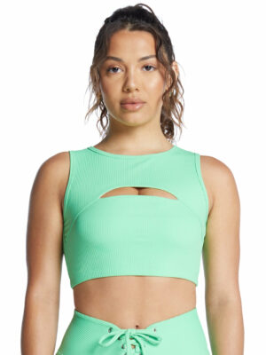 Year of Ours Ribbed Cut Out Bra
