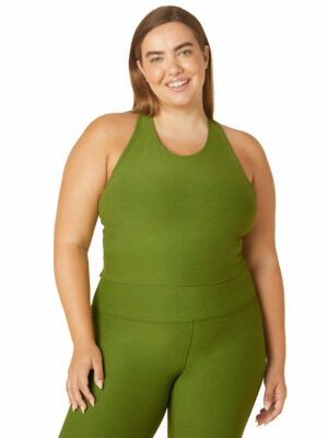 Beyond Yoga Plus Size Spacedye Focus Cropped Tank