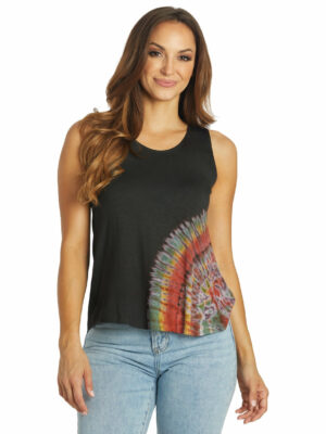 Yak & Yeti Tie Dye Rasta Tank