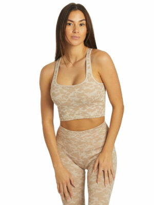 Spiritual Gangster Athena Jacquard Longline Bra