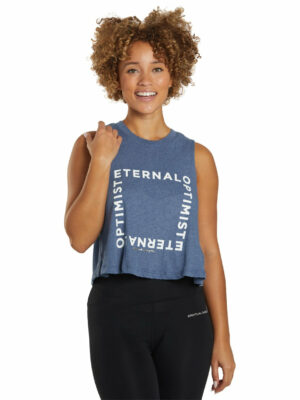 Spiritual Gangster Eternal Optimist Crop Tank