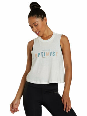Spiritual Gangster Eternal Optimist Crop Tank