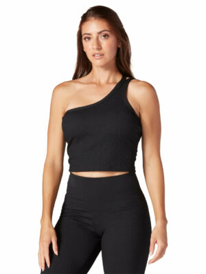 Tavi Seersucker One Shoulder Bra