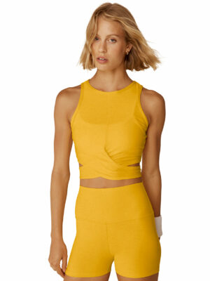 Beyond Yoga Featherweight Embrace Cropped Tank