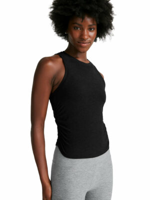 Beyond Yoga Featherweight Your Fit Shirred Tank