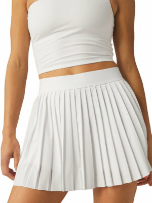 Beyond Yoga If You Pleats Mini Skirt