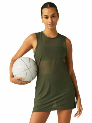 Beyond Yoga Show Off Mesh Mini Dress