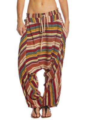 Buddha Pants Stripes Harem Pants