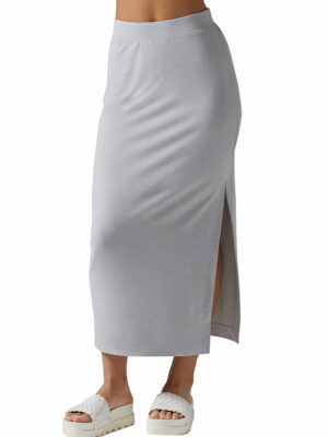 Tavi Brushed Tec Knit Midi Skirt