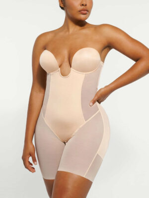 Sharesto® Deep Plunge Butt-Lifting Bodysuit