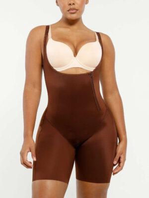 Sharesto® Open Bust Butt-Lifting Full Bodysuit