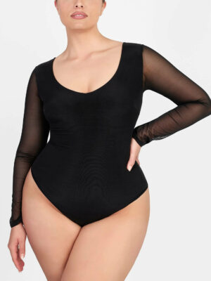 Sharesto® See-Through Mesh Smoothing Bodysuit