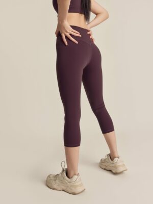 sharesto- Classic Leggings (Crop 21") in Grape