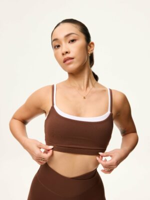 [AA x Eugena] Double Up Bra in Chocolate