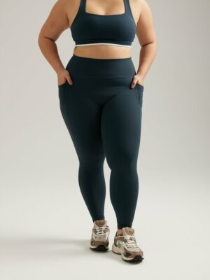 sharesto- Pocket Leggings (Full 24") in Pine