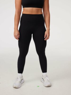 sharesto- Contour Classic Leggings (Full 24") in Black Sesame