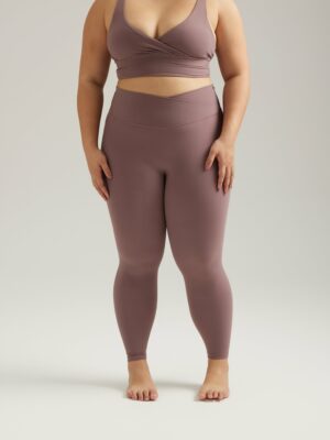 sharesto- V Leggings (Full 24") in Soda