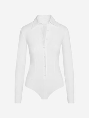Classic Button Down Bodysuit