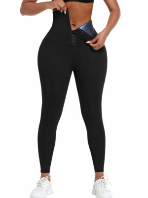 Leggings With Blue Neoprene Tummy Control Ref1291