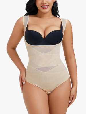 2 Pieces Body Shaper Thong Tummy Control Bust Shaper