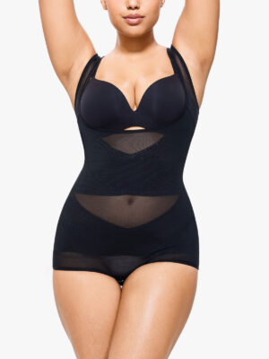 Tummy Control Mesh Slimming Girdles Shapewear Bodysuit