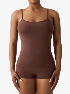 Seamless Compression Adjustable Straps Cami