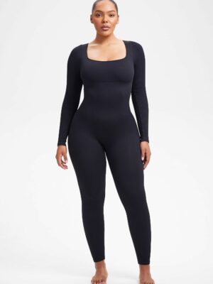 SnatchedKnit Longsleeve Jumpsuit
