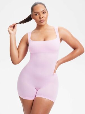 SnatchedKnit Square Neck Romper