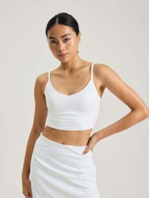V Cami Bra in Yoghurt