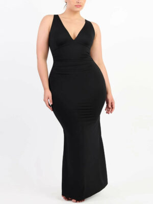 Mermaid Hem Shaping Dress