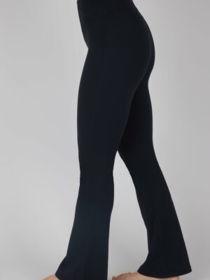 Ultra Lush Crossover Flared Leg Pant