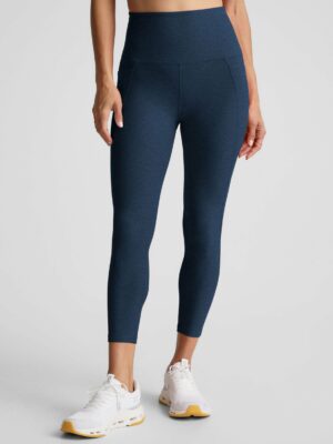 Spacedye Out Of Pocket High Waisted Capri Legging
