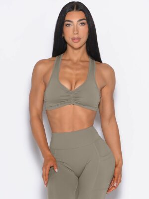 Scrunch Tank Bra