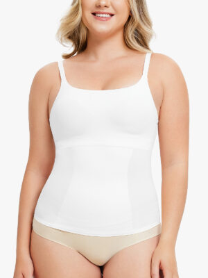Tummy Control Compression Seamless Body Shaper Tank Tops
